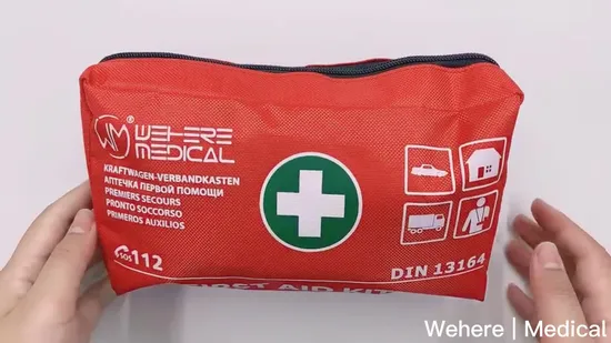 Premier First Aid Kit & Travel First Aid Bag, Ce/FDA